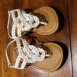 Wonder nation toddler size 8 sandals